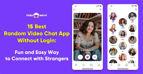 video chat with strangers without login
